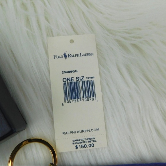 Ralph Lauren Collection Gold Equestrian Keychain - Picture 7 of 7